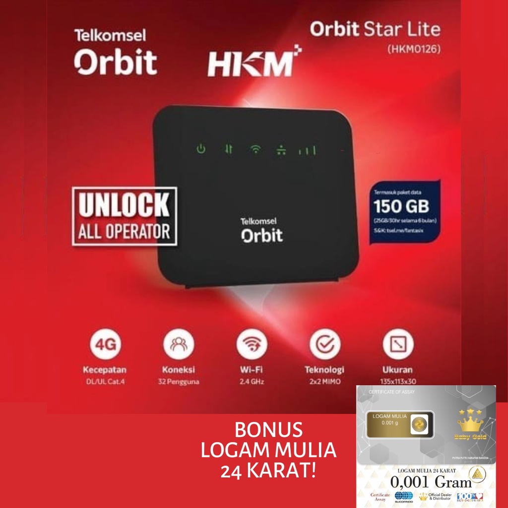 Jual Modem Wifi Home Router G Telkomsel Orbit Star Lite Unlock Shopee Indonesia