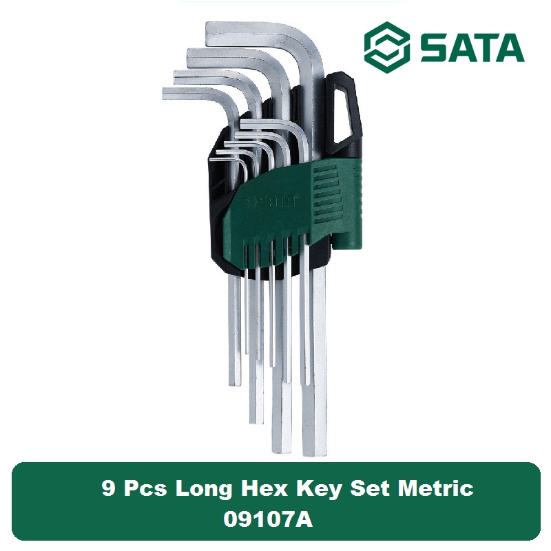 Jual SATA Tools Kunci L Set 9 Pcs Long Metric | Shopee Indonesia