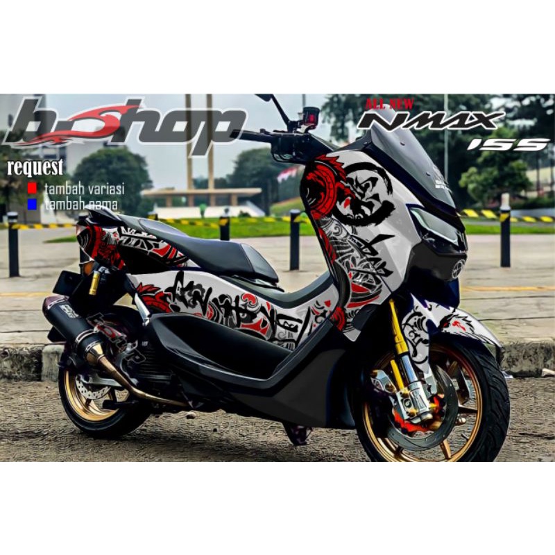 Jual Decal Nmax Sticker Nmax Newold Fullbody Variasi Kenji Jepang