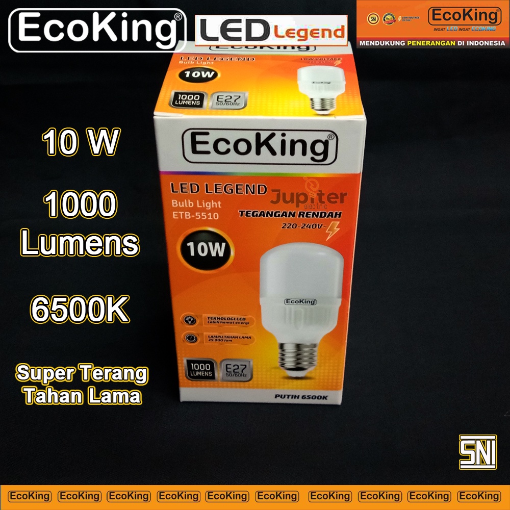 Jual Lampu Led Jumbo W Watt K Putih Led Legend Ecoking