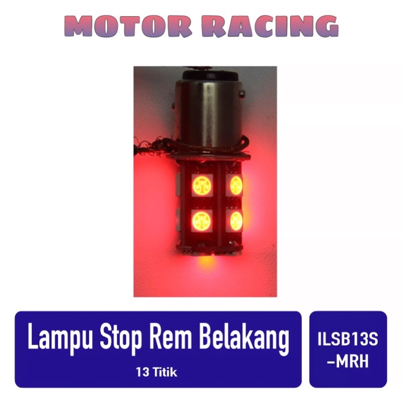 Jual Lampu Led Rem Stop Bayonet 30 Mata Strobo Kedip Mobil Motor Kaki 2 Dc 12v New Running