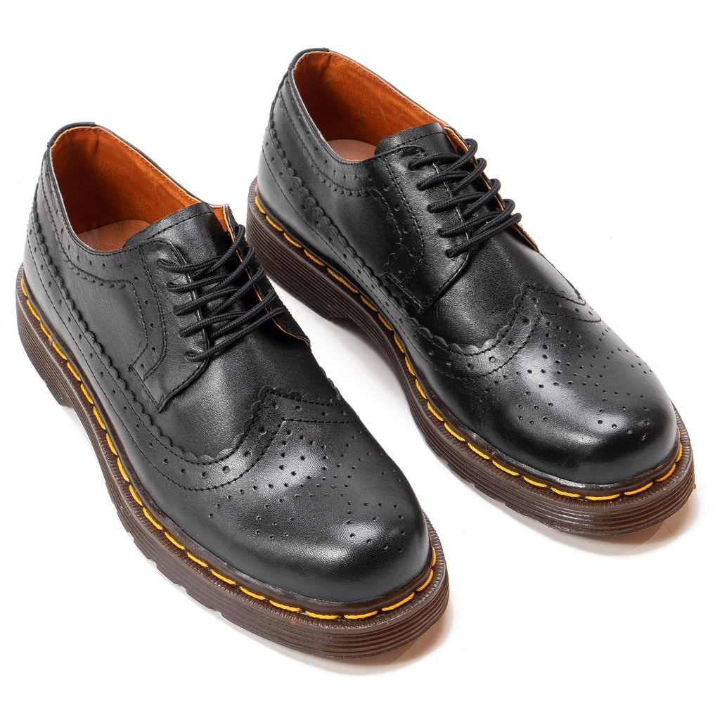 Jual Sepatu Boots Pria Low Boot Wingtip Top 1062 Kulit Asli Like ...