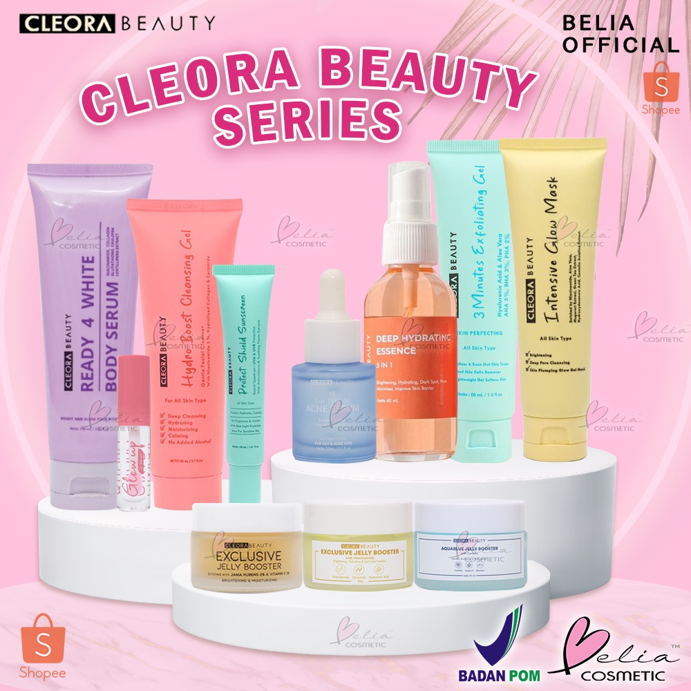 Jual BELIA CLEORA Beauty Series | Cleansing | Essence | Serum | Jelly ...