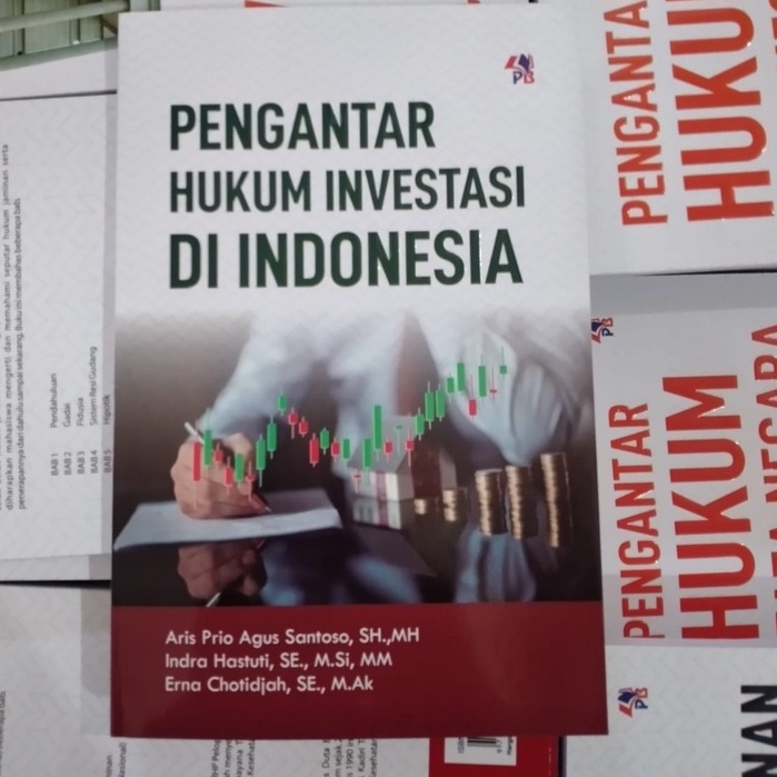 Jual Buku Hukum | Pengantar Hukum Investasi Di Indonesia | Shopee Indonesia