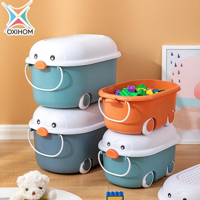 Jual Oxihom Container Box Plastik Kotak Penyimpanan Mainan Anak Storage ...