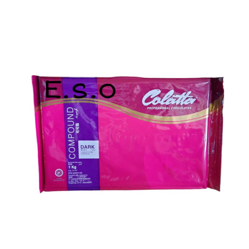 Jual coklat batang 1kg / colatta dark compound / dcc colatta | Shopee ...
