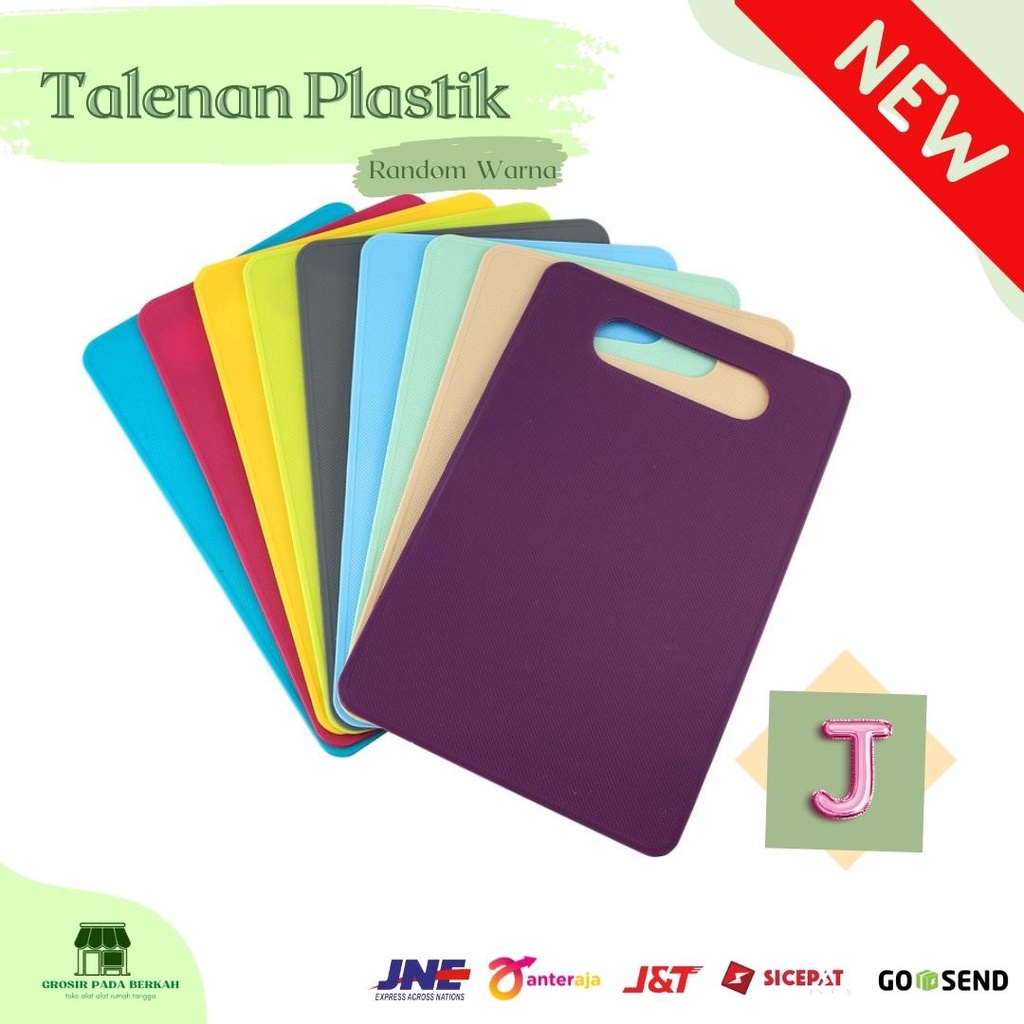 Jual GPB - Talenan Plastik Warna - Talenan ukuran Besar 30cm x 20.5cm ...