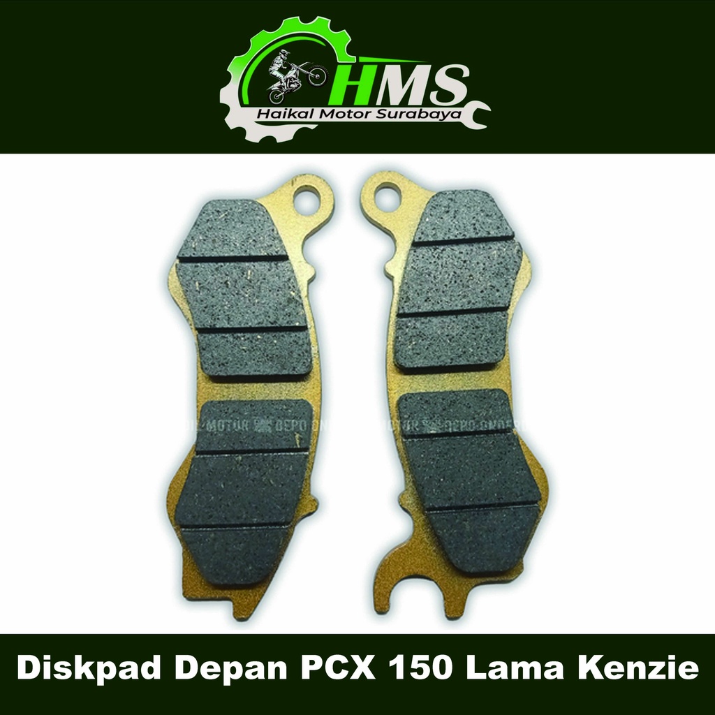 Jual Diskpad Depan PCX 150 Lama Kenzie - Dispad / Disc Pad / Disped ...