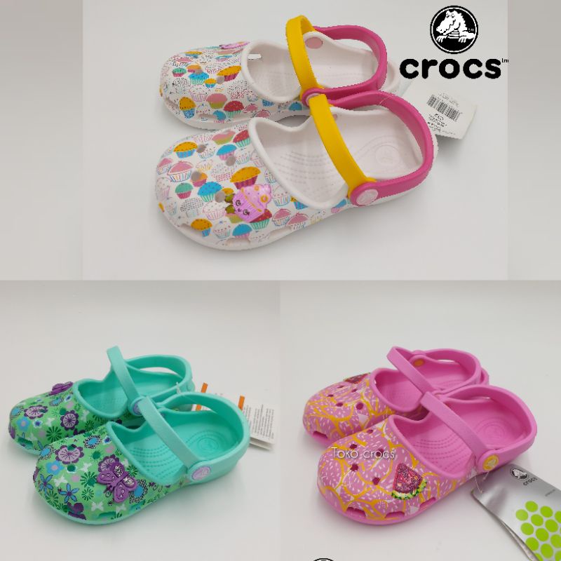 Jual Sandal anak Crocs Karin motif Crocs Karin clog motif anak