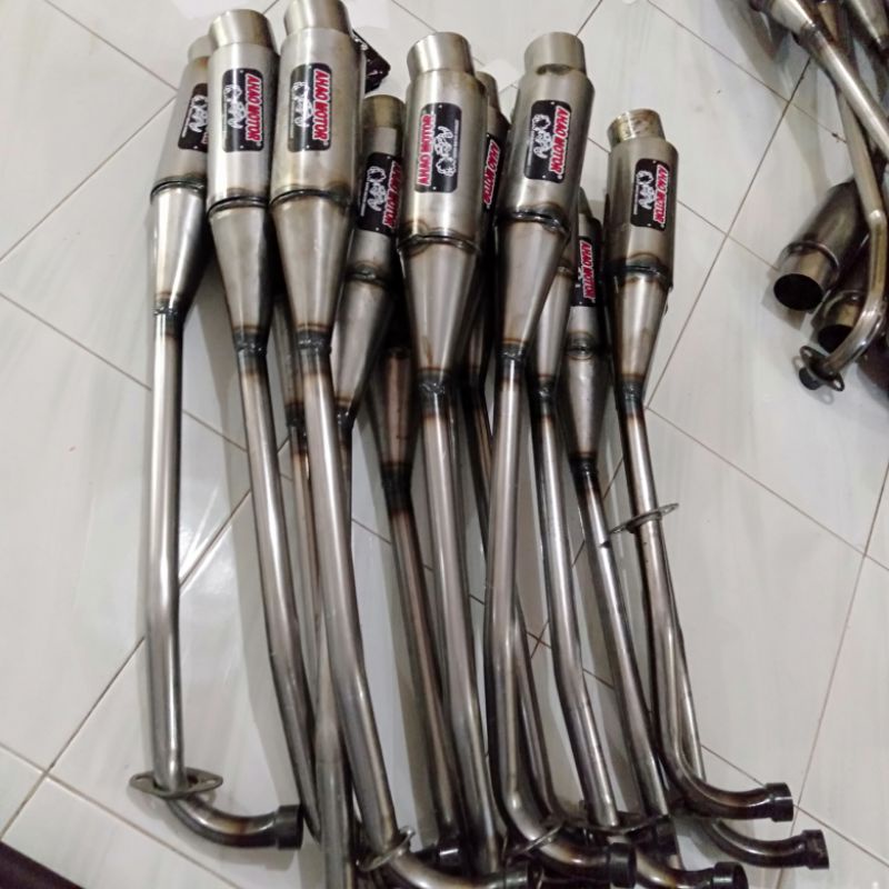 Jual kNalpot racing ahao khusus motor bebek UNIVERSAL supra karisma ...