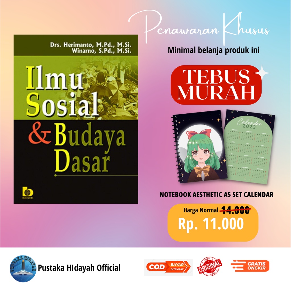 Jual Buku Ilmu Sosial Dan Budaya Dasar Herimanto Buku Sosial Buku Budaya Buku Sejarah Buku 5038