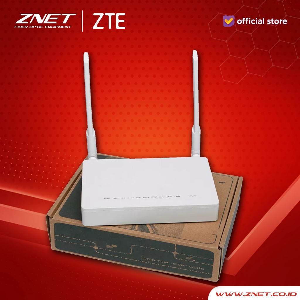Jual Modem EPON ZTE F460 V9 Box Antena Wifi 5db Support Statis pppoe ...