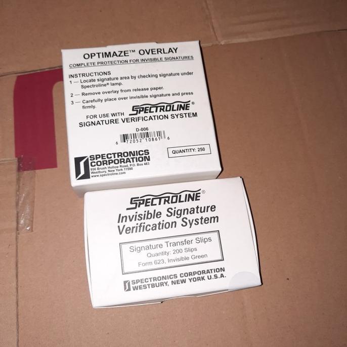 Jual Spectroline + Overlay (1 set) | Shopee Indonesia