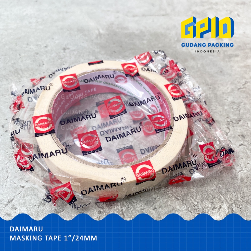 Jual DAIMARU - Masking Tape / Lakban Kertas 1 inch x 21 meter | Shopee