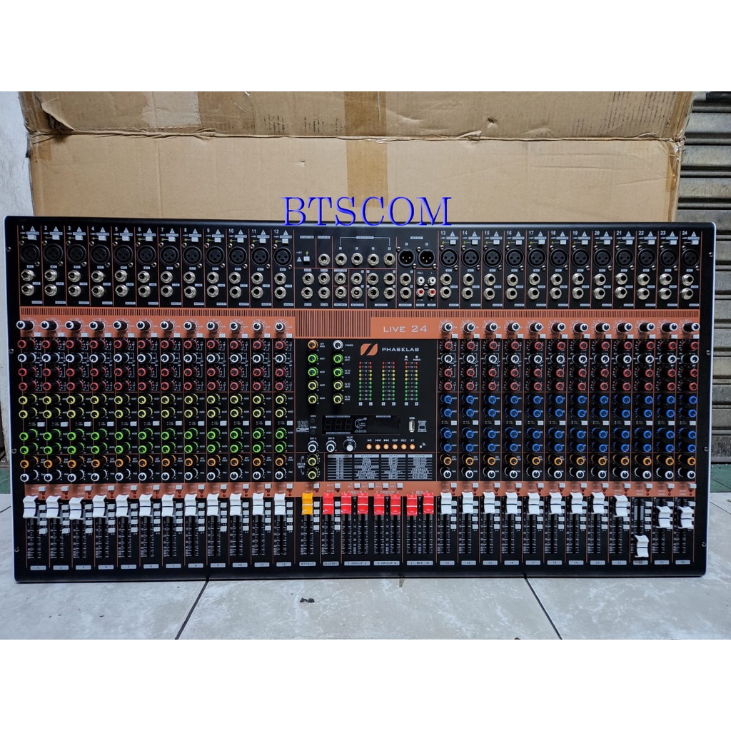 Jual MIXER PHASELAB 24 CHANNRL LIVE24 MIXER PHASE LAB LIVE 24 24