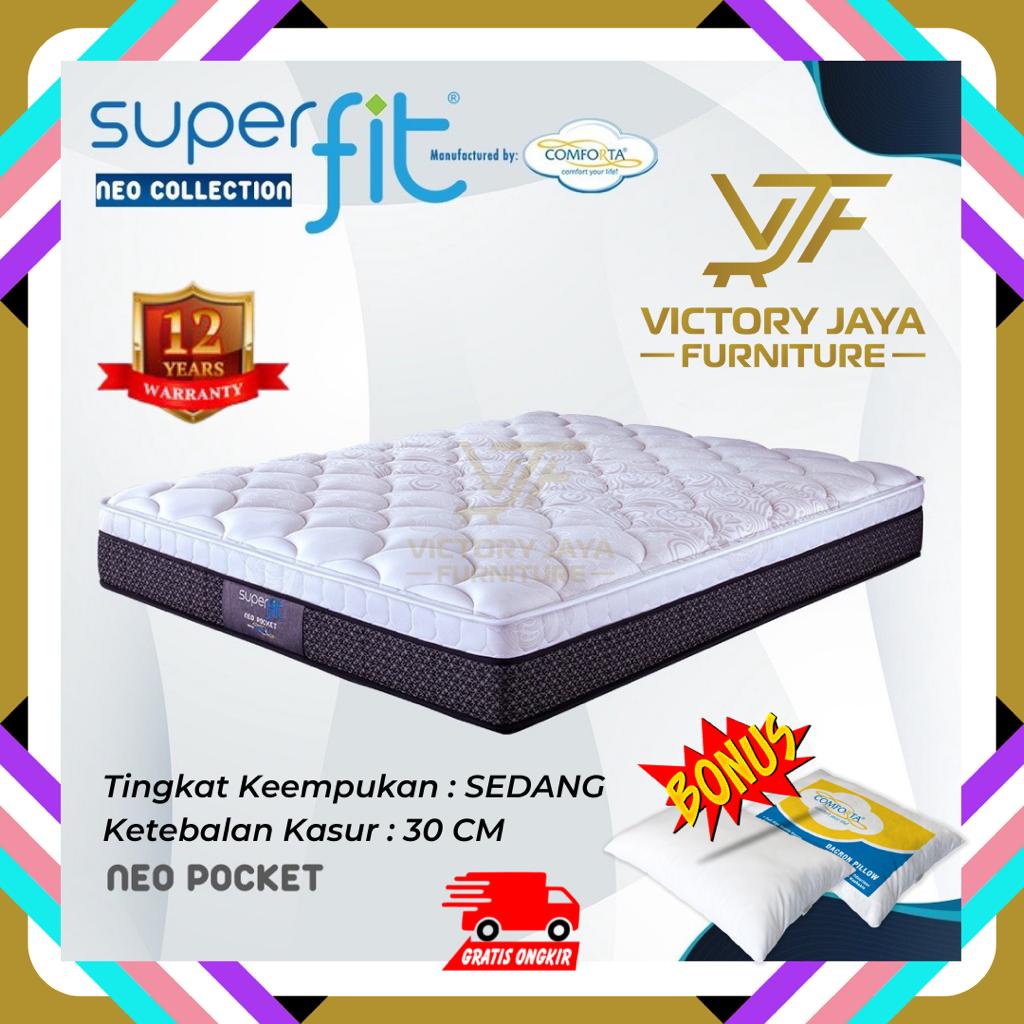 Jual Kasur Spring Bed Comforta Superfit Neo Pocket (Hanya Kasur ...