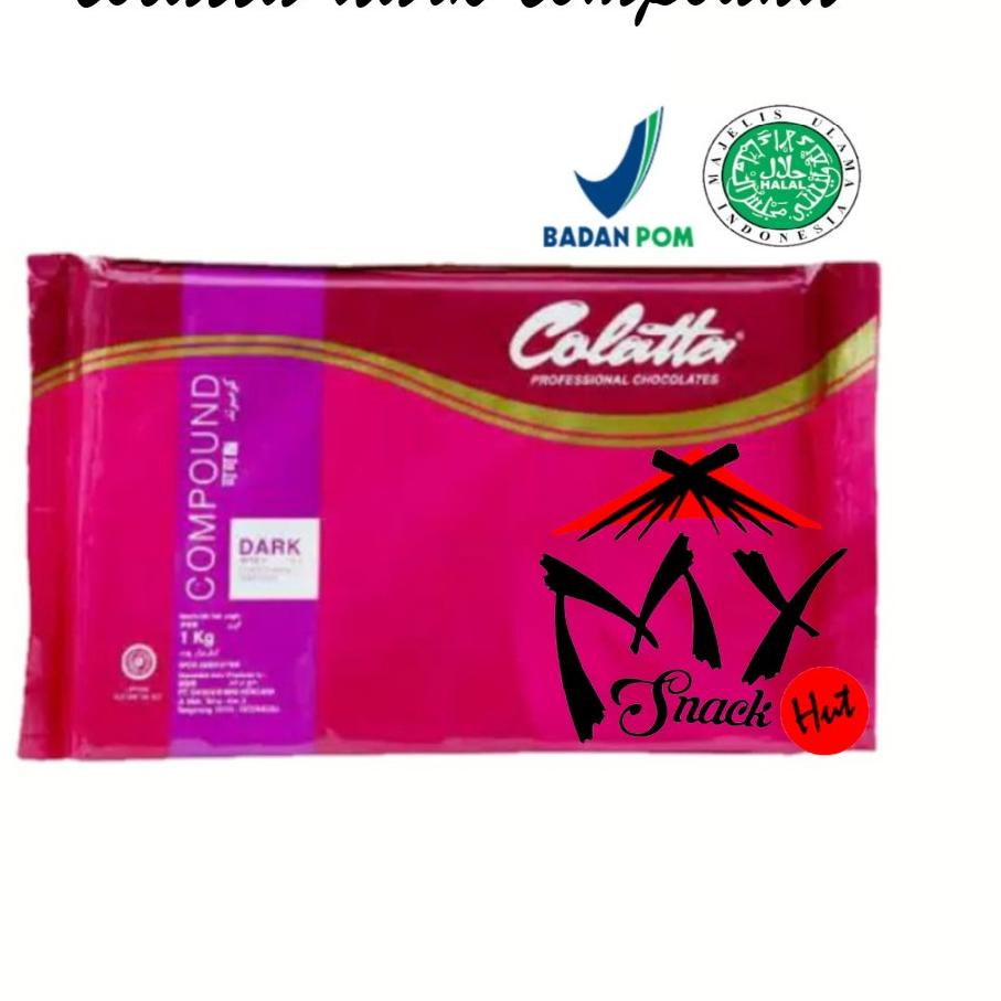 Jual SALE!!COLATTA DARK COMPOUND 1KG - DCC - CHOCOLATE COKELAT COKLAT ...
