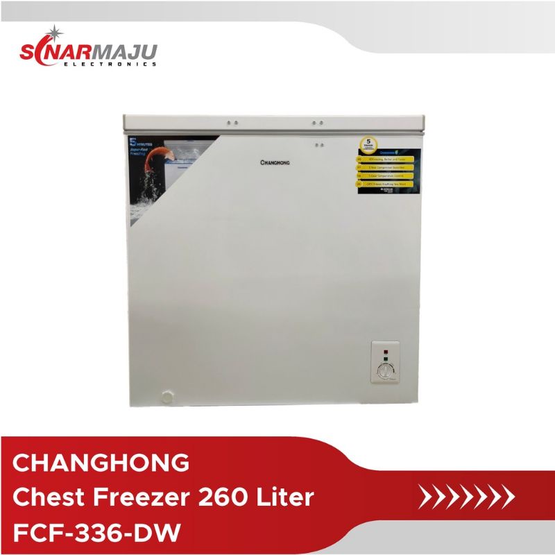 Jual Kulkas Box Chest Freezer Changhong Liter Fcf Dw Shopee Indonesia