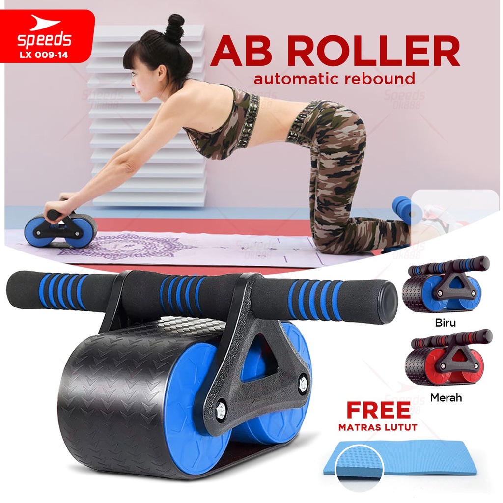 Jual Speeds Ab Wheel Abs Roller Sixpack Roda Alat Olahraga Latihan Fitnes Exercise Rebound