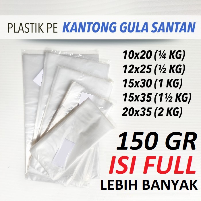 Jual Plastik Pe Gula Es Batu Tahan Minyak Santan Not Bawang Tomat Bangkuang Shopee Indonesia 5957