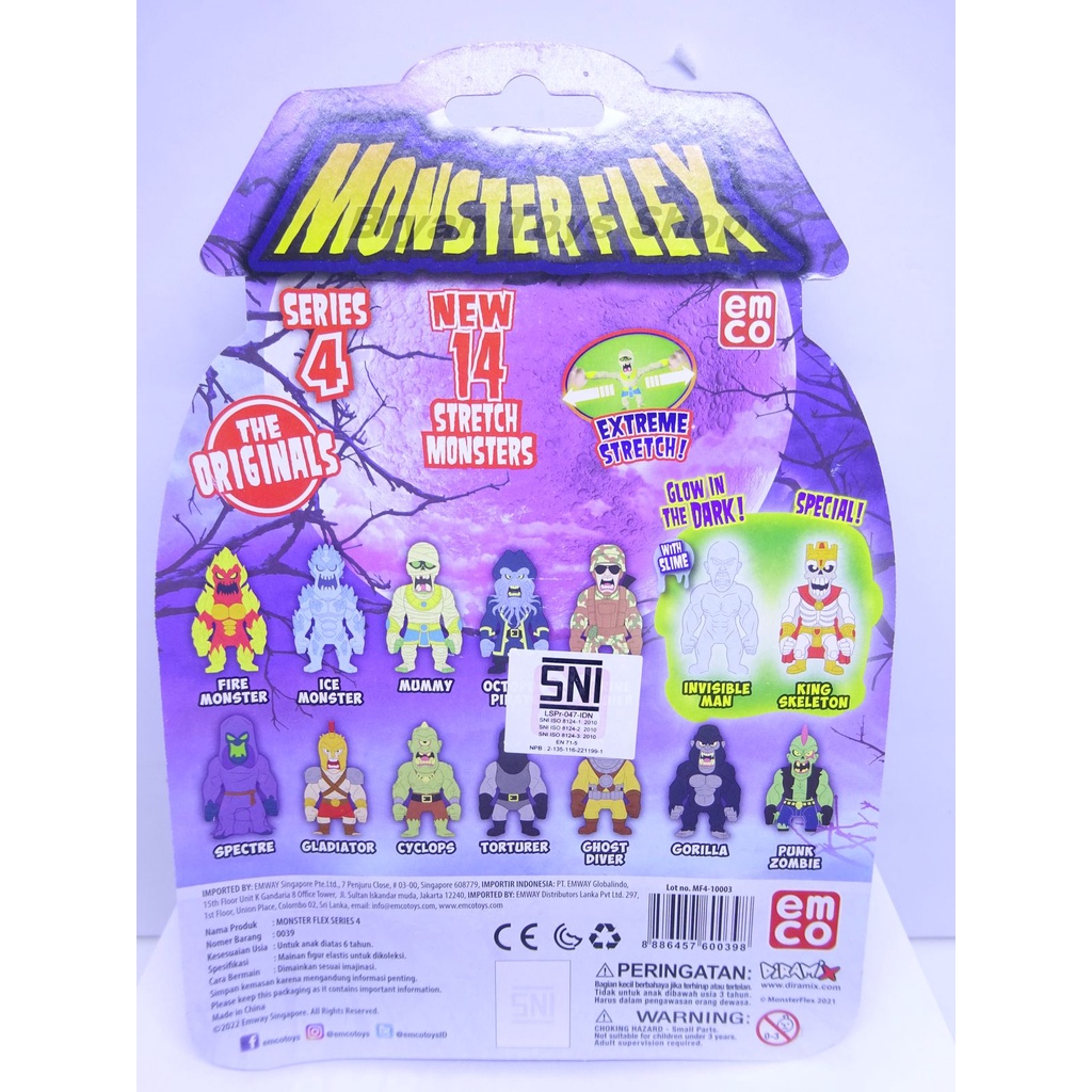 Jual Emco Monster Flex Orginal Monster Strech | Shopee Indonesia
