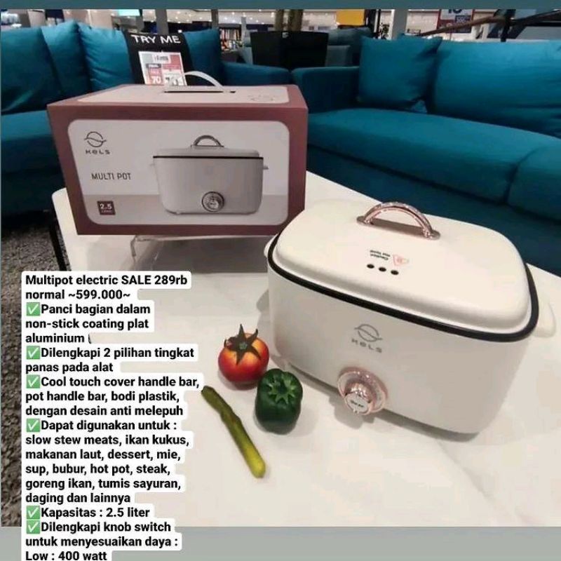 Jual INFORMA ELEKTRONIK Multi Cooker 2.5 liter | Shopee Indonesia