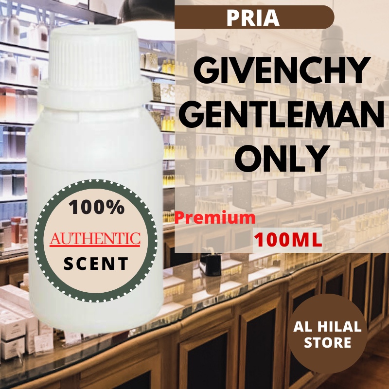 Jual Bibit Parfum Gentleman Only 100ml Parfume Tahan Lama Biang Murni