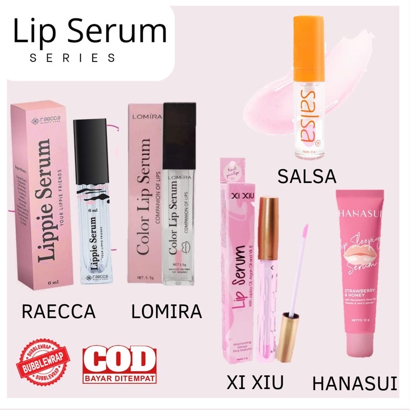 Jual LIPPIE SERUM BY RAECCA / LIP SERUM XI XIU LOMIRA XI XIU SALSA ...