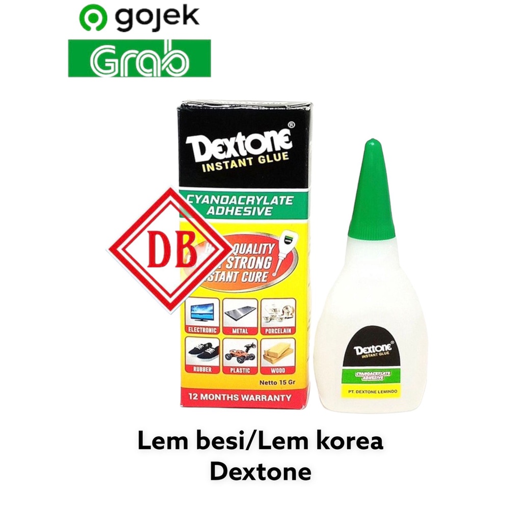 Jual Lem Korea Dextone Lem Alteco Lem Besi Bening Shopee Indonesia