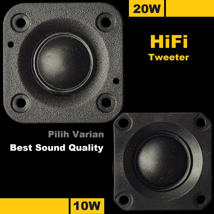 Jual Speaker Tweeter HiFi Fever High Quality Sound Clear Suara Treble