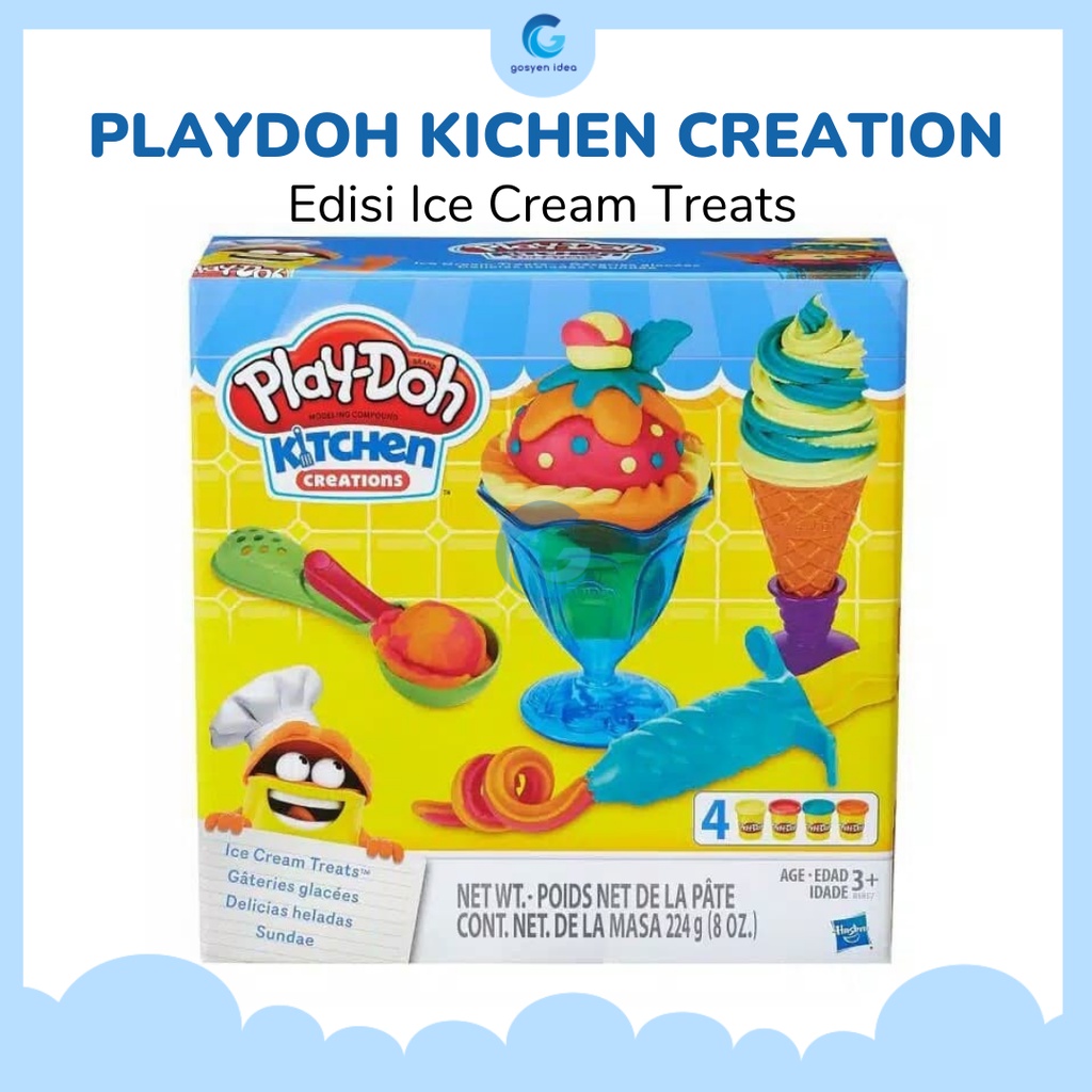 Jual Play-Doh Mini Ice Cream Playset Mainan Playdoh Anak di Seller