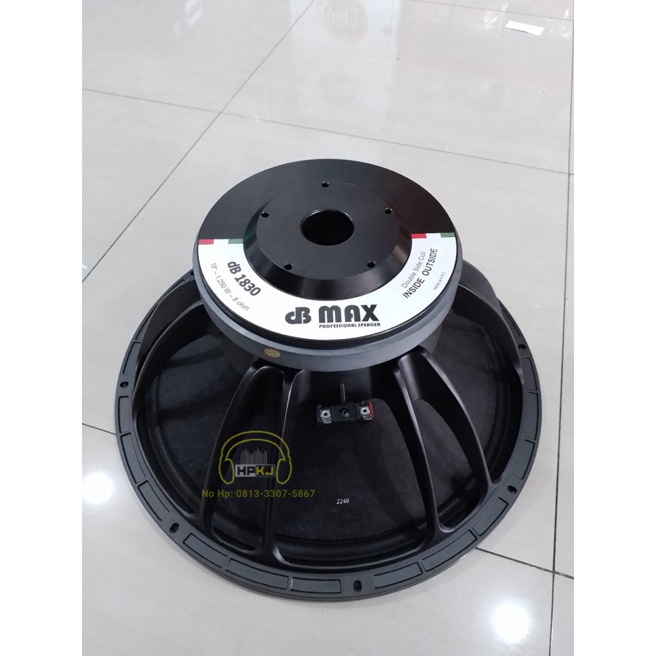 Jual SPEAKER KOMPONEN 18 INCH DB MAX 1830 SPEAKER DBMAX DB1830 | Shopee ...