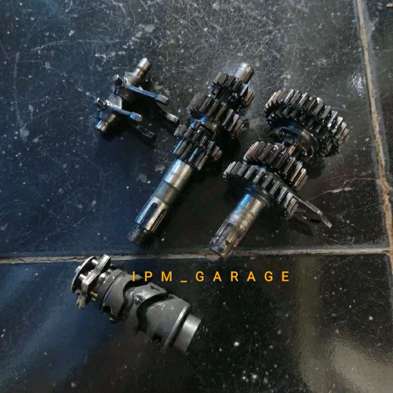 Jual Gigi Gearbox Rasio Gigi Transmisi Shogun 125 Old Lama Fullset