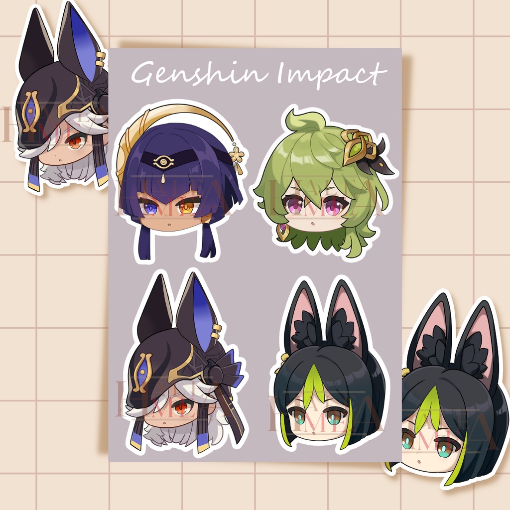 Jual [HaleaMe] Stiker Genshin Impact / Sticker Genshin Impact (Candace ...