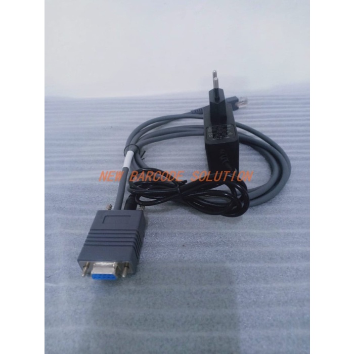 Jual KABEL SERIAL RS232 + ADAPTOR BARCODE SCANNER SYMBOL ZEBRA | Shopee ...