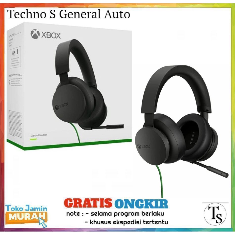 Jual Microsoft Headset Xbox One / Headphone Stereo Xbox Series ...