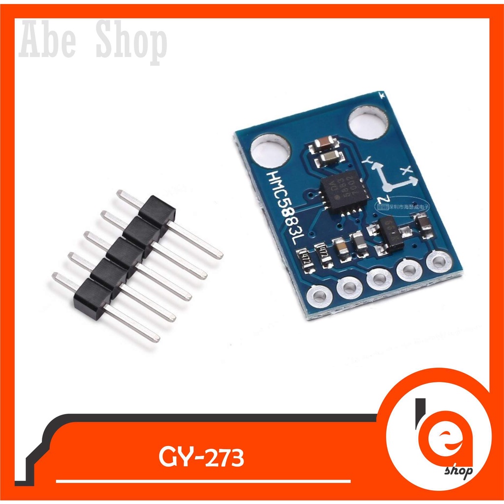 Jual GY-273 HMC5883L Module Three-axis Magnetic Field Electronic ...