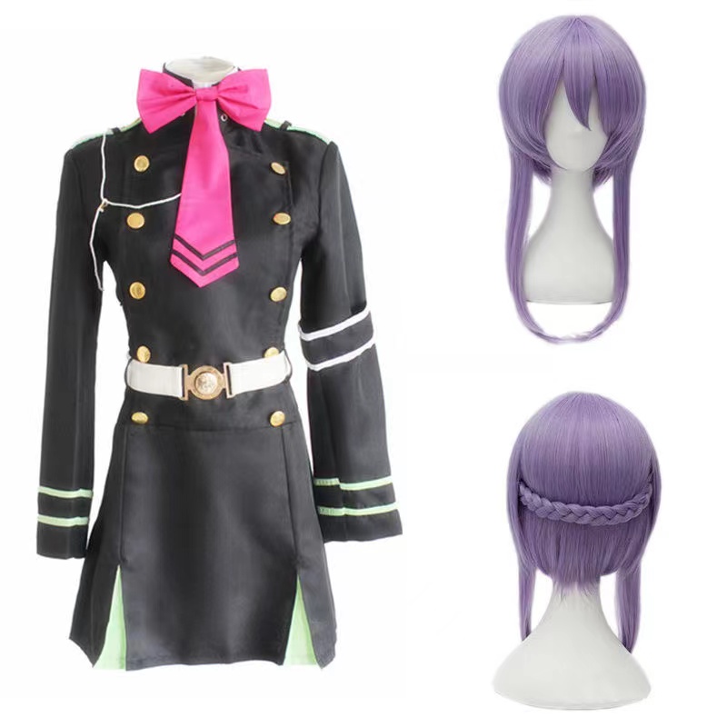 Jual Anime Seraph Of The End Owari No Seraph Hiiragi Shinoa Cosplay Costumes Full Set Uniform