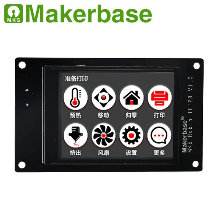 Jual Makerbase MKS Robin Mini + LCD TFT Touch 3D Printer Controller ...