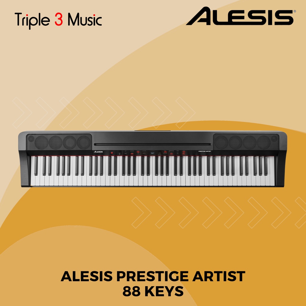 Jual Alesis PRESTIGE ARTIST 88Key Digital Piano with Graded Hammer