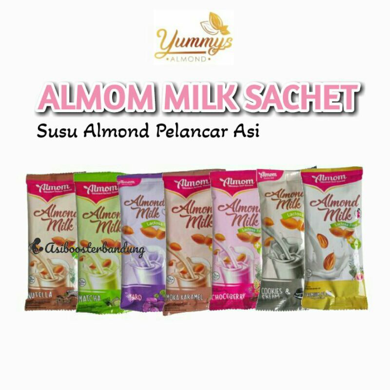 Jual Almom Sachet Booster Asi Milk Susu Almom Pelancar Asi Yummys