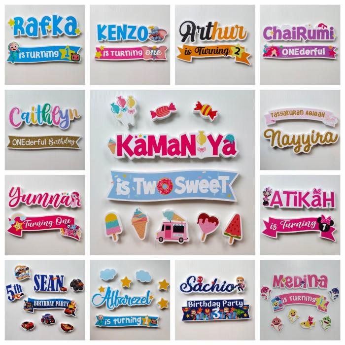 Jual Backdrop Tulisan Dekorasi Backdrop | Tulisan Nama Backdrop | Papan