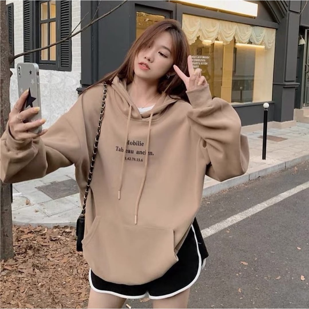 Sweater hoodie shop big size