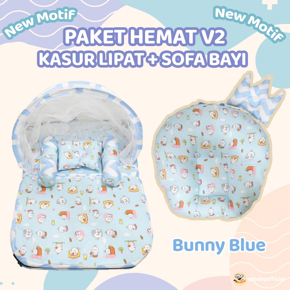 Jual Paket Hemat Motif Baru Kasur Lipat Dan Sofa Bayi Shopee