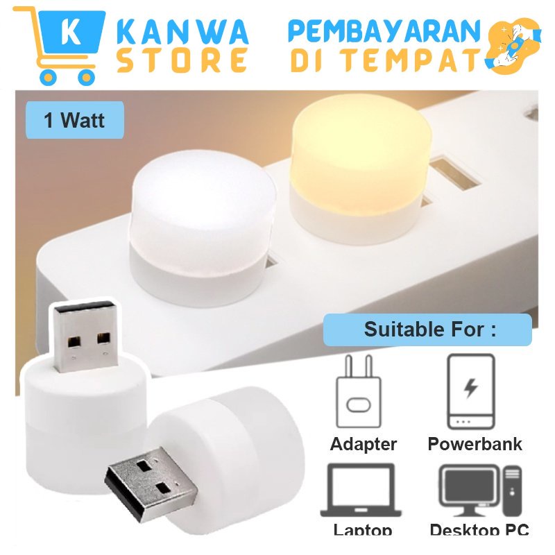 Jual Lampu Mini LED USB Portable Ukuran Kecil Bohlam Led Emergency Lamp -  Jakarta Barat - Smart Grosir Official