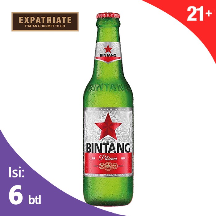 Jual Beer Bintang Pilsener Bremer 620ml (6pcs) | Shopee Indonesia