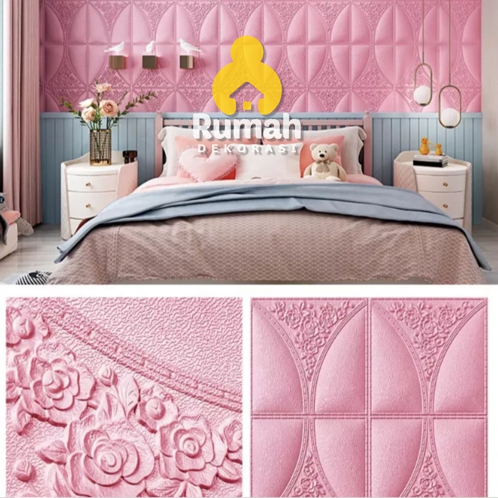 Jual (FREE ONGKIR & BISA COD!!!) WALLPAPER STIKER DINDING MOTIF BUNGA