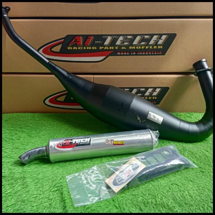 Jual Knalpot Aitech Galvanis Plat Ninja R Dan Rr Dan Ninja Ss Type ...
