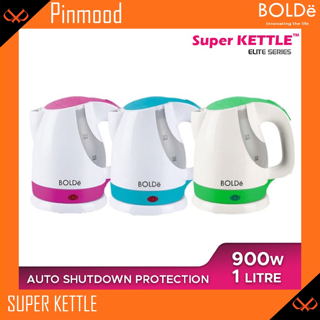 Jual Bolde Super Kettle 1 Liter Teko Listrik Ceret Pemanas Air Elite Series Murah Shopee 8403