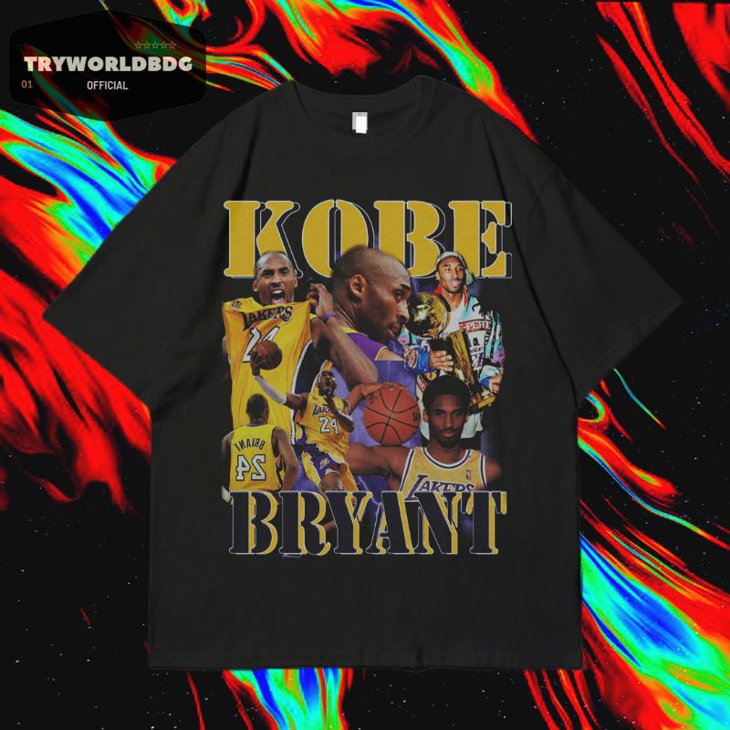 Jual KAOS OVERSIZE OVERSIZE T SHIRT OVERSIZE KAOS KOBE BRYANT NBA BOOTLEG DARK GREY VINTAGE TEE Shopee Indonesia